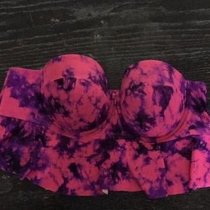 Women’s Torrid Size 3 / 22-24 Tye Dye Swim Top